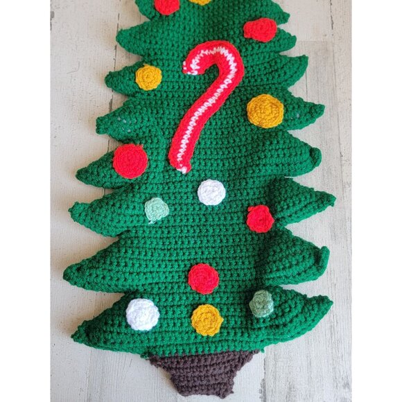 Large crocheted Christmas tree star sign Xmas home - Picture 4 of 9